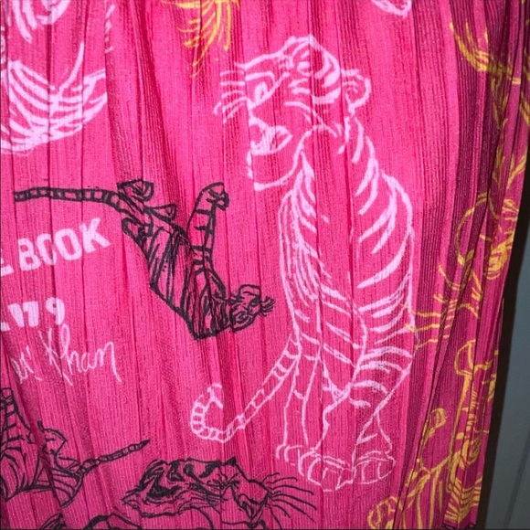 ZARA Disney Stories Collection Jungle Book Halter Top Pink Sleeveless Medium NWT - Picture 6 of 15